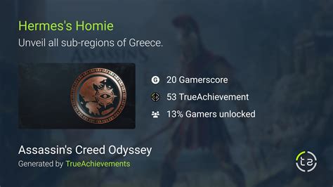 hermes homiea achievement|ac odyssey child of poseidon.